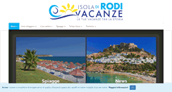 Desktop Screenshot of isoladirodivacanze.com